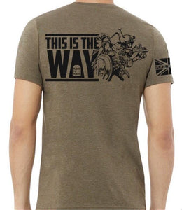 This Is The Way Short Sleeve Tshirt Olive